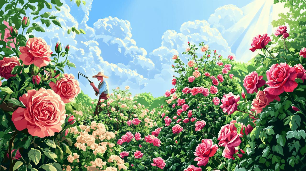 Les secrets d’une taille des rosiers reussie selon leur type